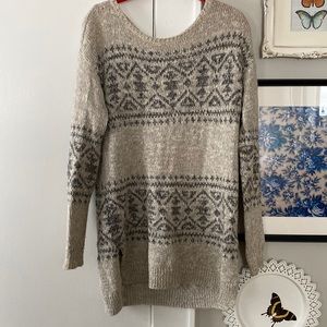 Hollister Tunic Sweater